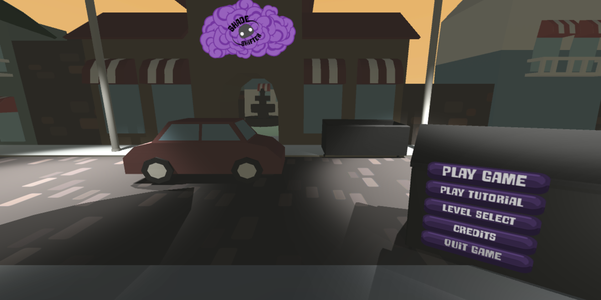 Shade Shifter menu